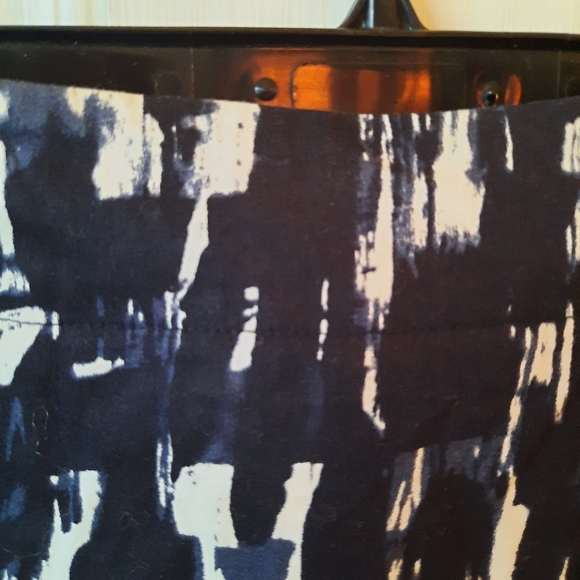 Pencil Skirt 14  Mexx Brand, blue & black - Picture 4 of 10